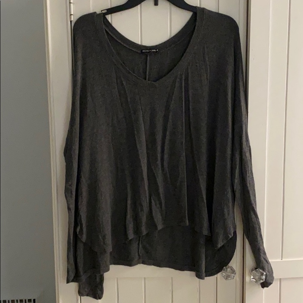 Brandy Melville gray long sleeve